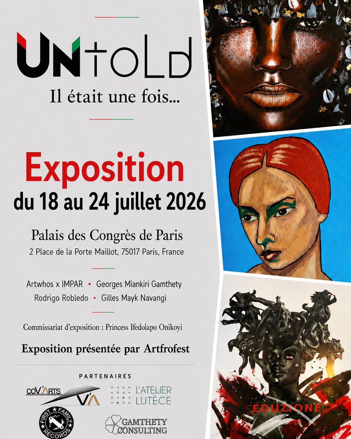 UNTOLD — Il était une fois… — Palais des Congrès de Paris