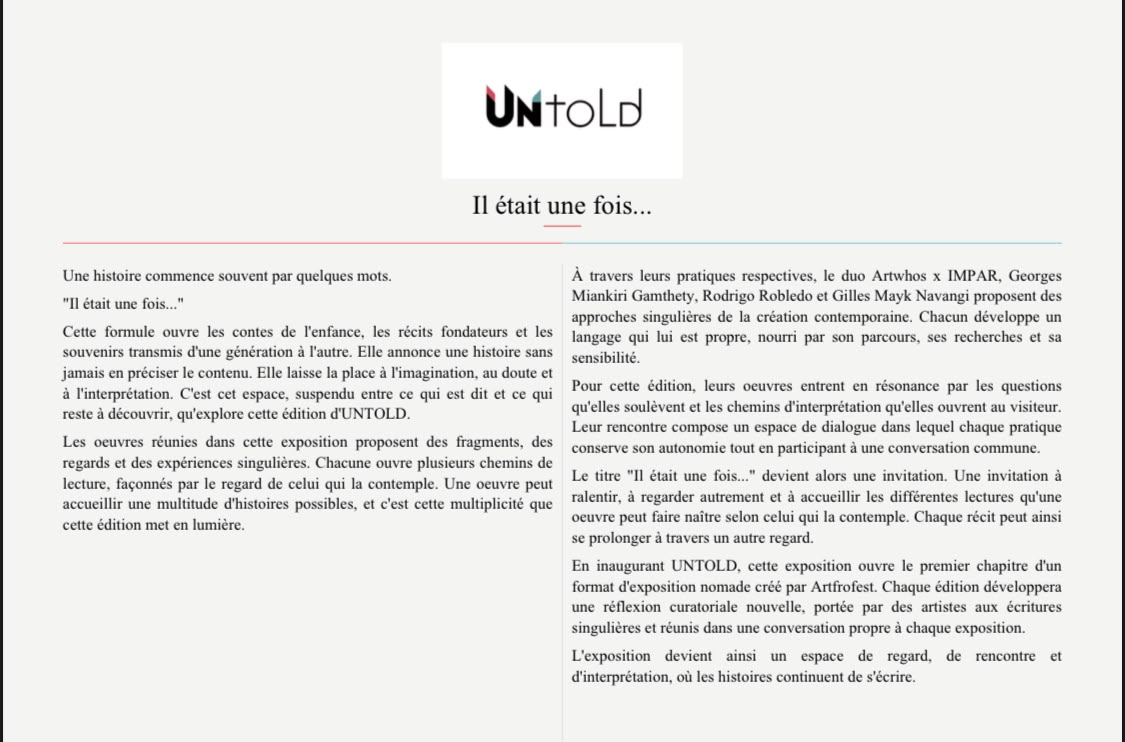 UNTOLD : IL ÉTAIT UNE FOIS… — Image 7 sur 11