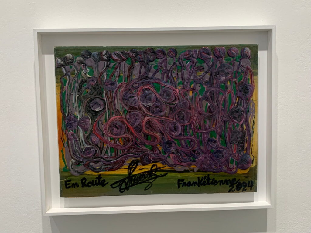 Frankétienne, “En Route”, 2024